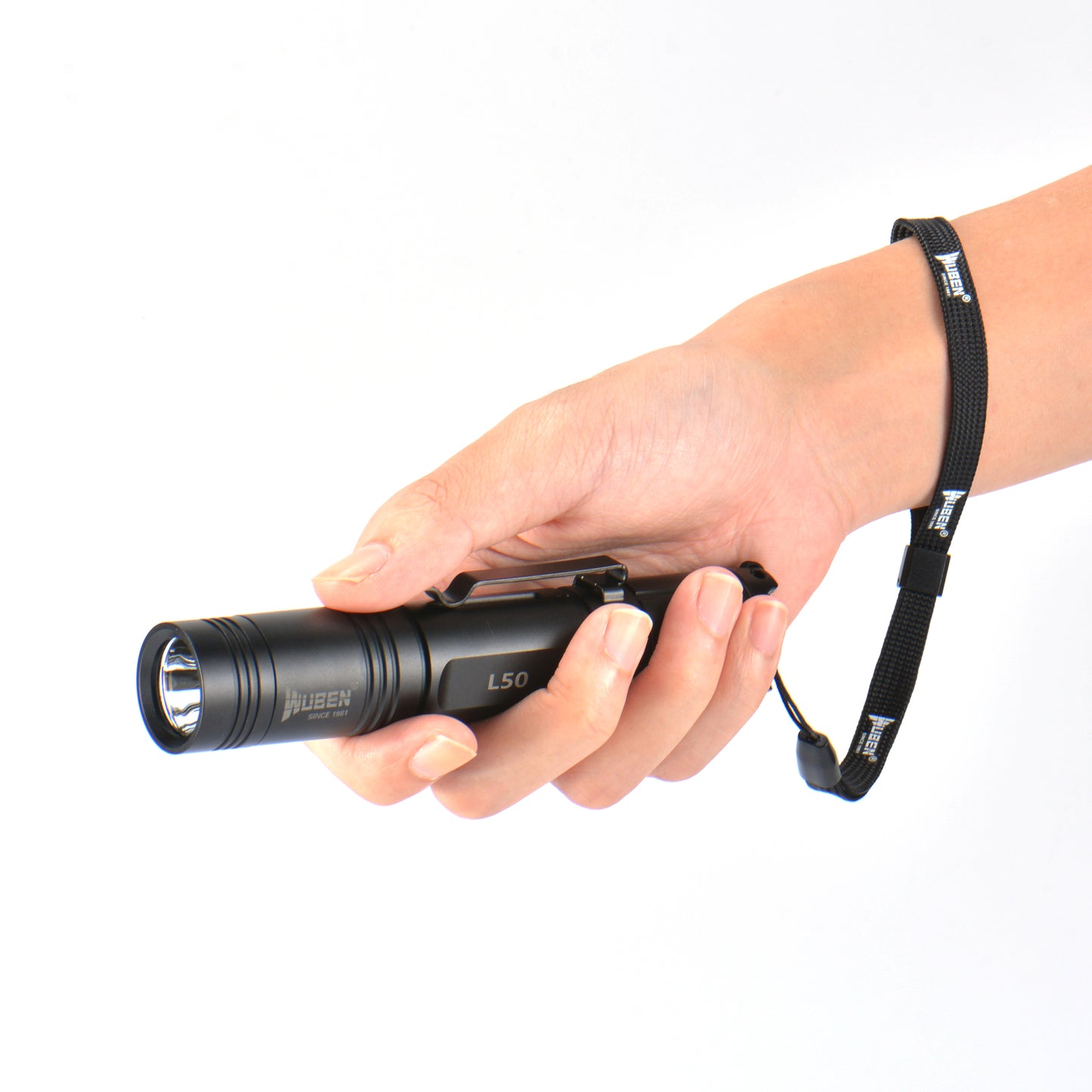 Lanterna Wuben L50 Recarregável 18650 EDC