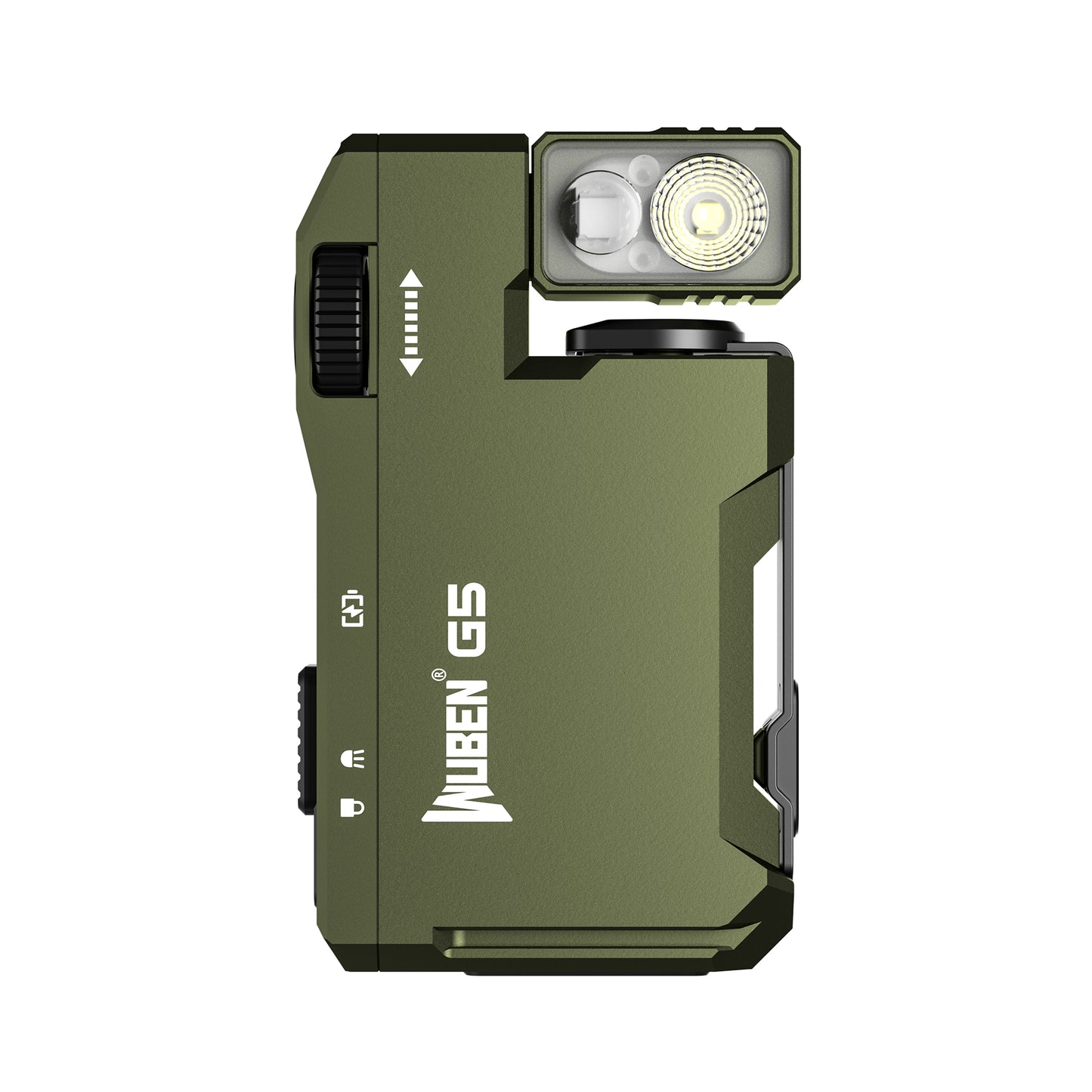 Lanterna Wuben G5 army green EDC light 400 lumens