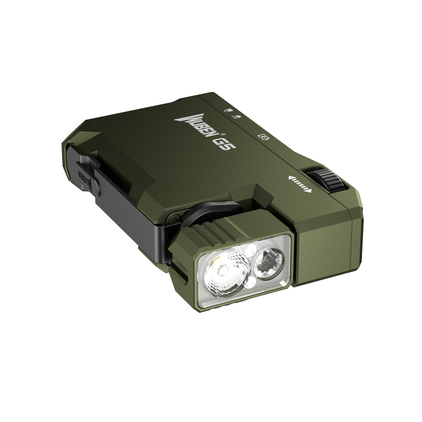 Lanterna Wuben G5 army green EDC light 400 lumens