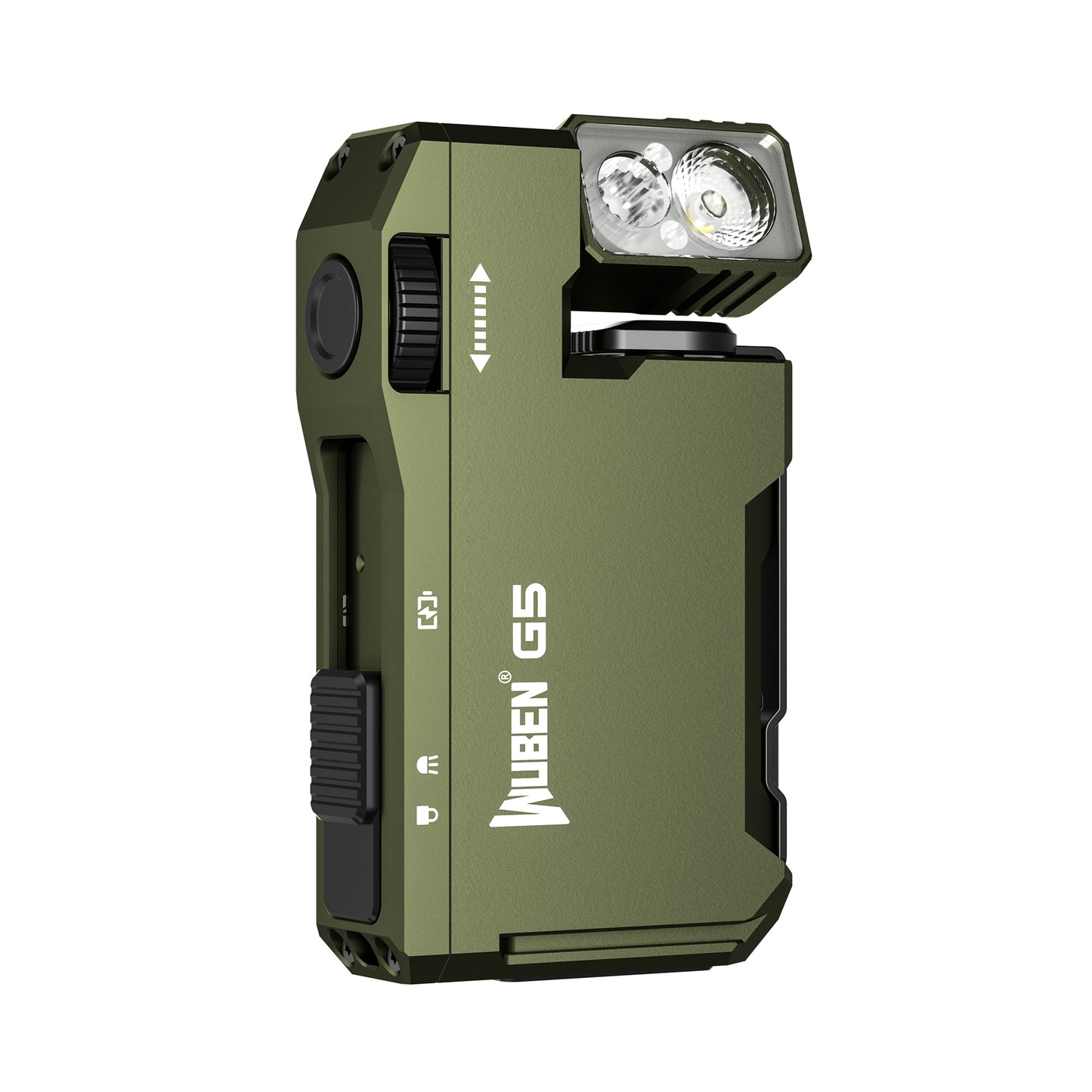 Lanterna Wuben G5 army green EDC light 400 lumens
