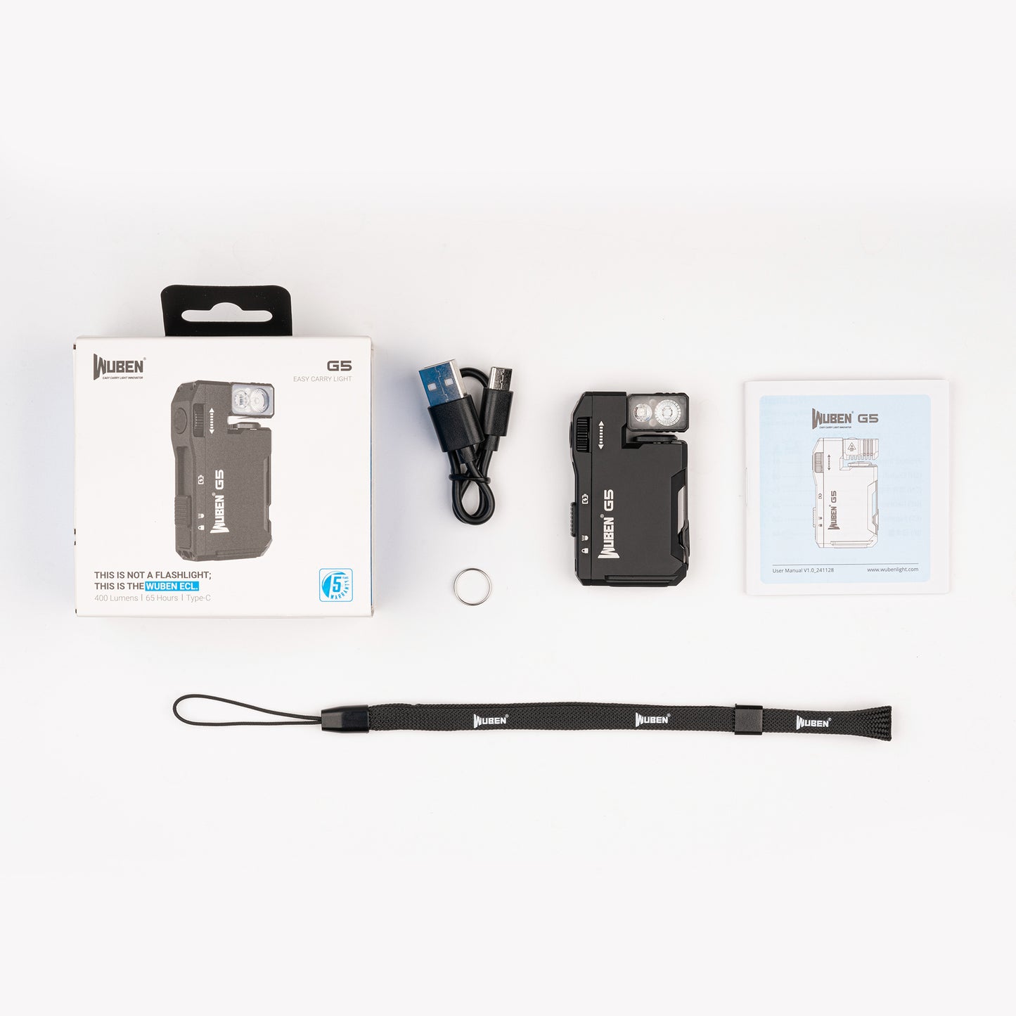 Lanterna Wuben G5 EDC light 400 lumens