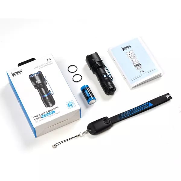 LANTERNA TÁTICA WUBEN T4 BLACK