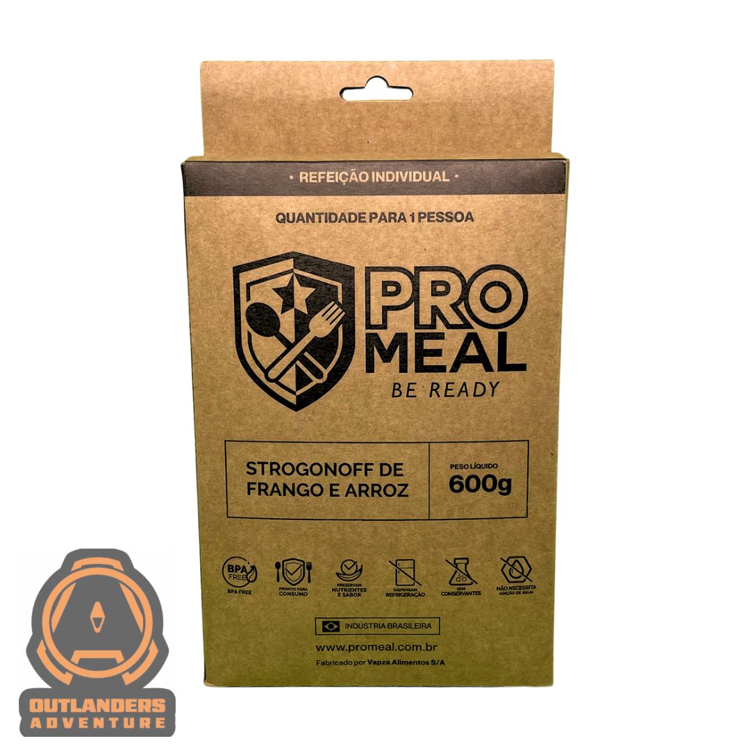 MRE PROMEAL - Estrogonofe de Frango c/ Arroz