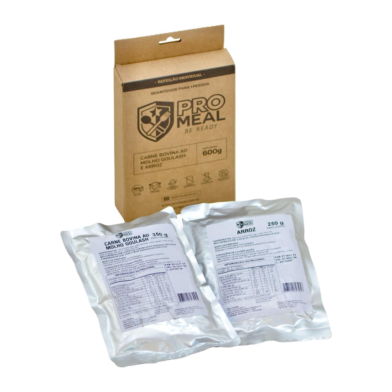 MRE PROMEAL - Estrogonofe de Frango c/ Arroz