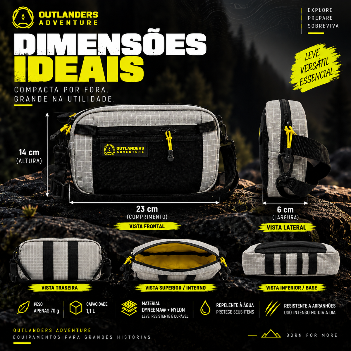 SLING BAG APEX — OUTLANDERS ADVENTURE