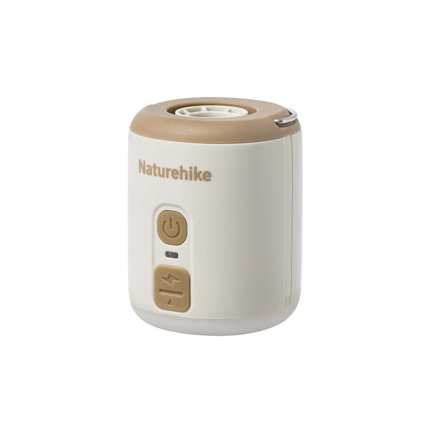 Naturehike - Wind-Mini bomba de ar para infláveis com lâmpada