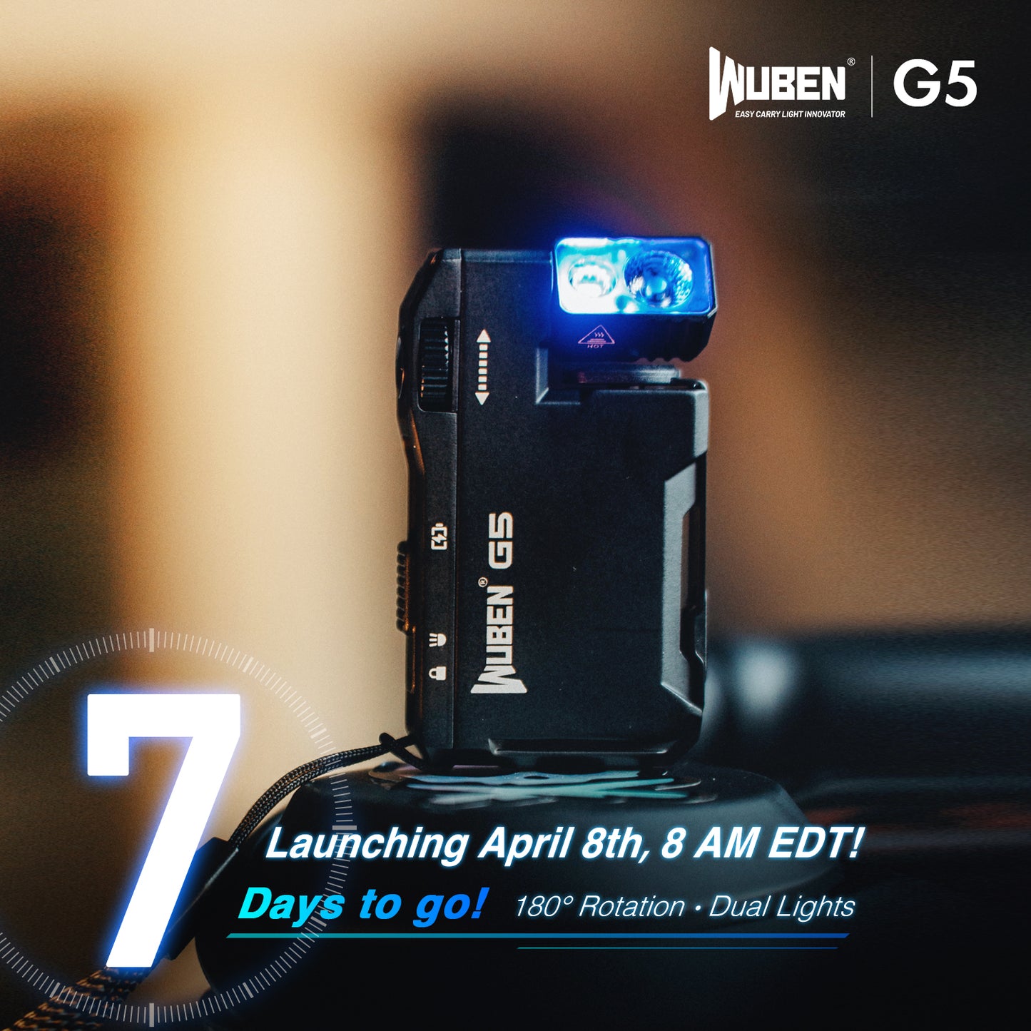 Wuben G5 ECL Flashlight Anniversary Edition
