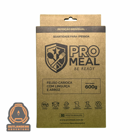 MRE PROMEAL - Feijão com Linguiça e Arroz