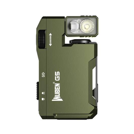 Lanterna Wuben G5 army green EDC light 400 lumens