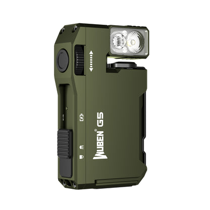 Lanterna Wuben G5 army green EDC light 400 lumens