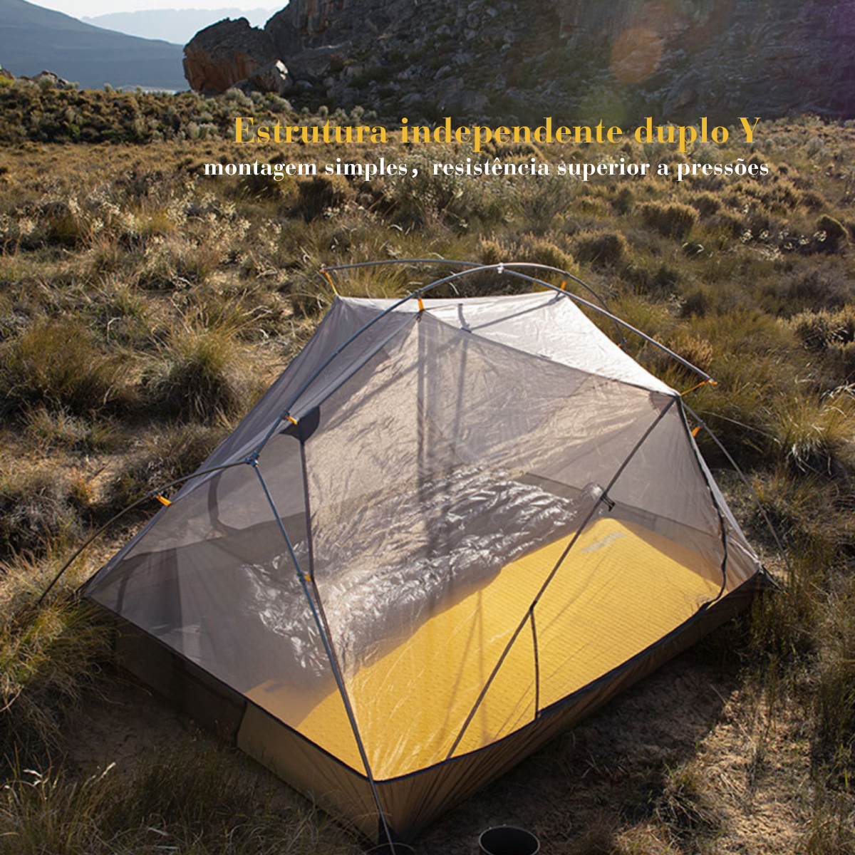 Barraca Naturehike Mongar™ 2-Pessoas Ultralight
