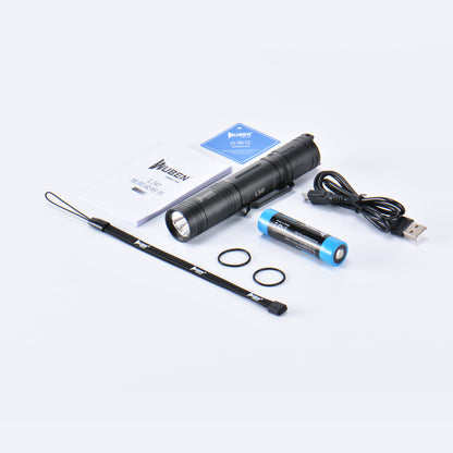 Lanterna Wuben L50 Recarregável 18650 EDC