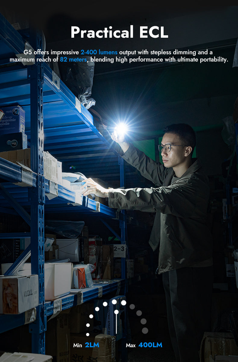 Wuben G5 ECL Flashlight Anniversary Edition