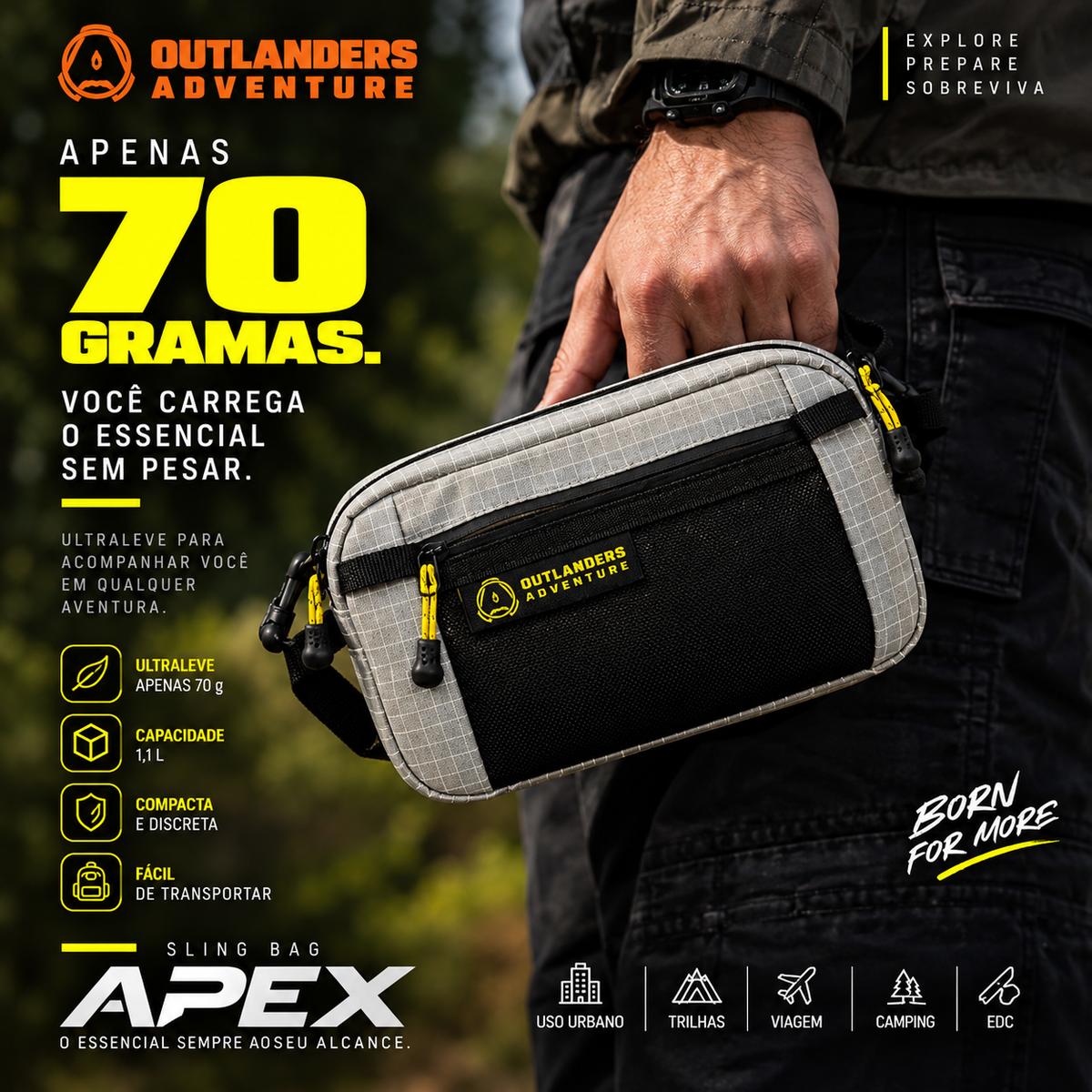 SLING BAG APEX — OUTLANDERS ADVENTURE