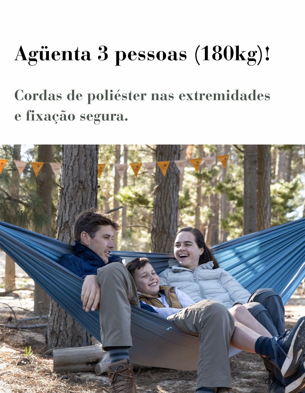 Rede De Descanso Casal Naturehike Hammock Para Camping