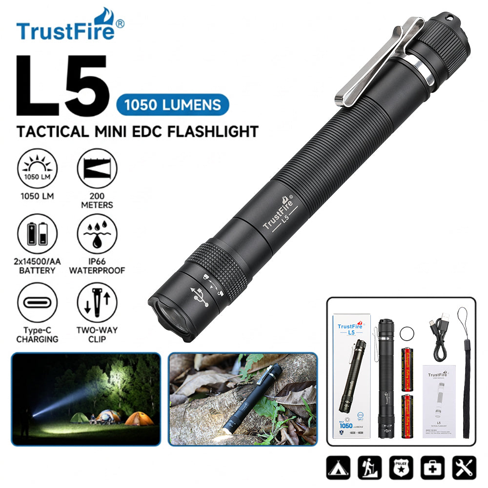 Lanterna TrustFire L5 Mini EDC
