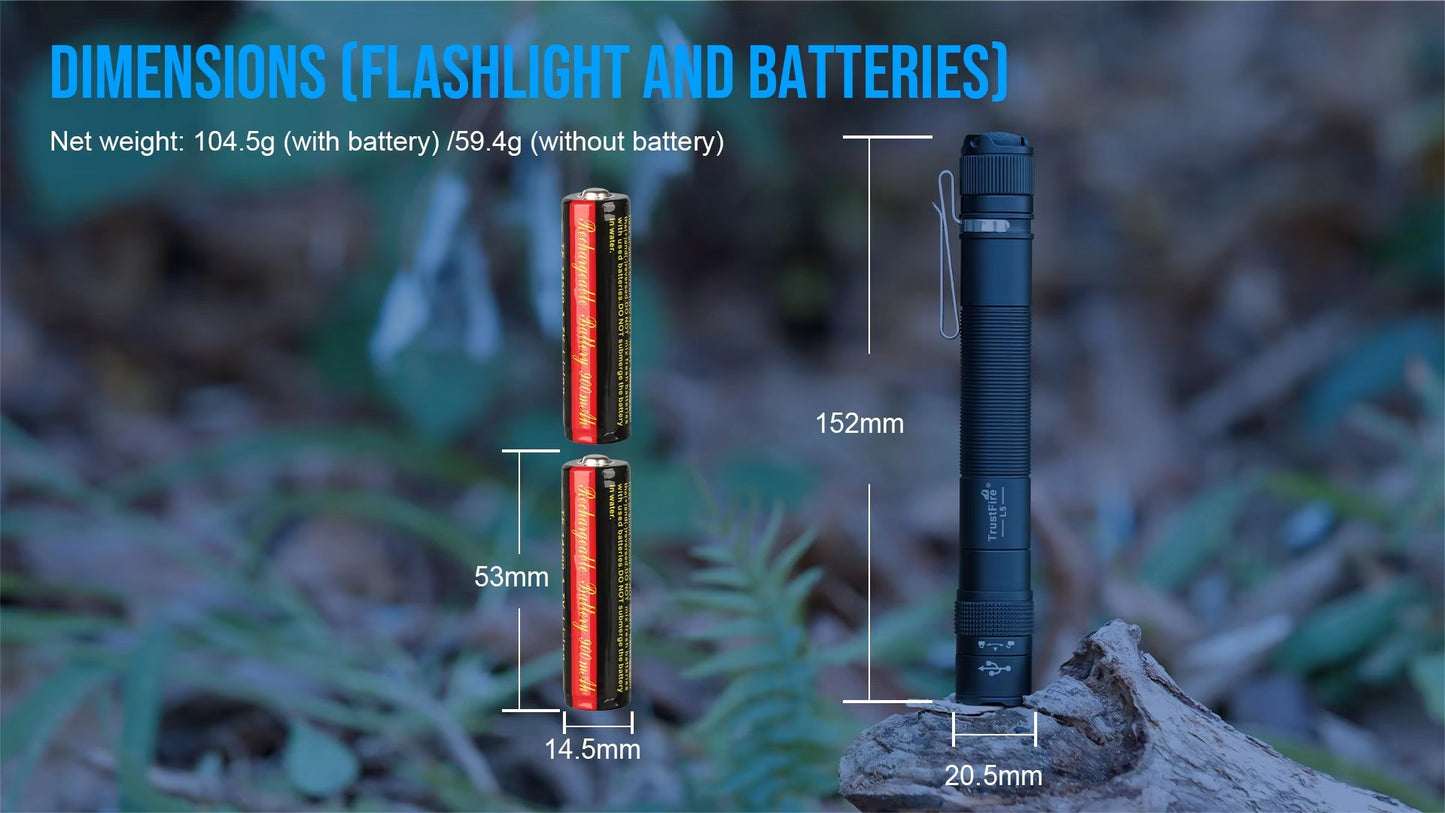 Lanterna TrustFire L5 Mini EDC