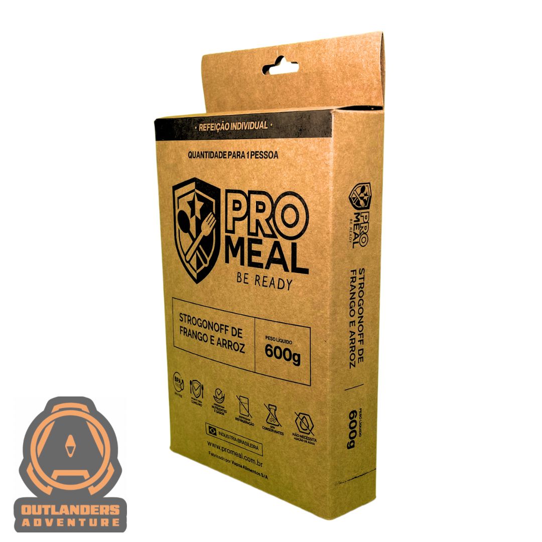MRE PROMEAL - Estrogonofe de Frango c/ Arroz