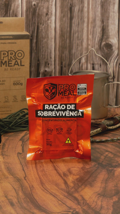 Ração De Sobrevivência Promeal 90g Emergência/Aventura